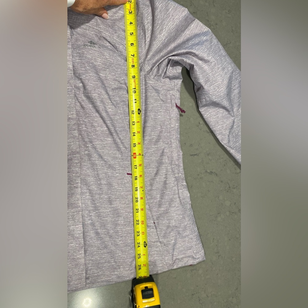 gray polyester coat - Picture 4 of 6